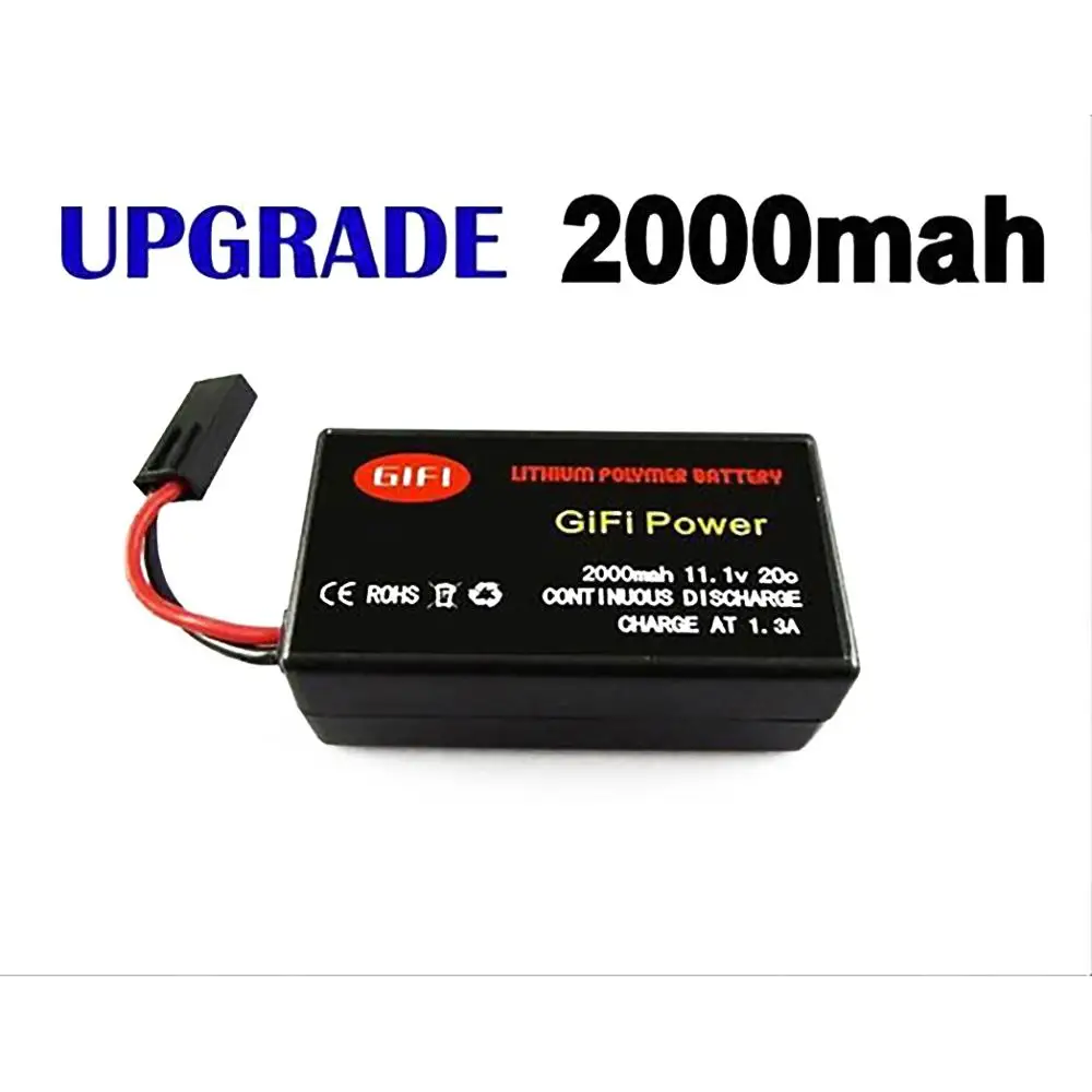 

2000mah 11.1v Parrot AR Drone High Capacity Lithium Battery Battery Parrot Accessories Lithium Battery