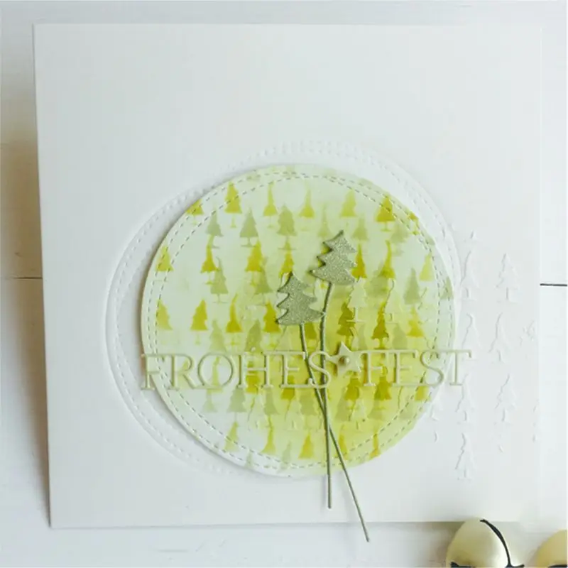 Christmas Snowman Tree Wings Metal Cutting Dies Stencil DIY Scrapbooking Album Stamp Paper Card Embossing Craft Decor 634E