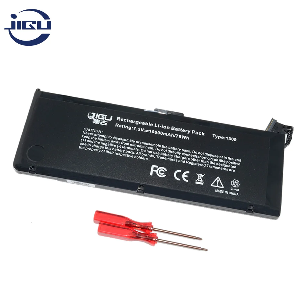 Черный аккумулятор JIGU для ноутбука Apple A1309 MacBook Pro 17 дюймов A1297 (версия 2009) MC226 */A