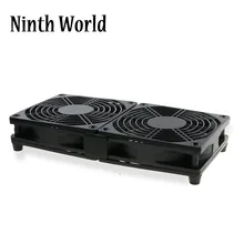 Router wentylator chłodzący DIY PC Cooler TV Box bezprzewodowy cichy cichy DC 5V USB Power 120mm 240mm wentylator 12CM W/śruby siatka ochronna