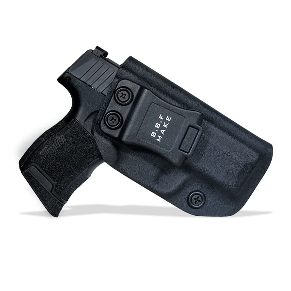 Black For Right B.B.F Make IWB KYDEX кобура подходит: Sig Sauer P365 пистолет кобура внутри скрытый переноски кобуры кейс для пистолета пистолеты мешочек аксессуары - Цвет: Black For Right