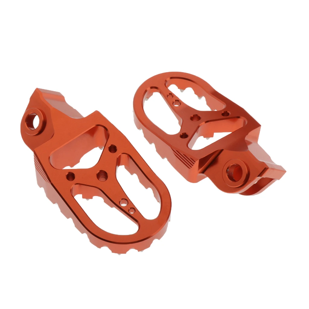 Мотоцикл с ЧПУ подножки педали подставки для ног KTM SX SX-F EXC EXC-F 1998- модели, оранжевый