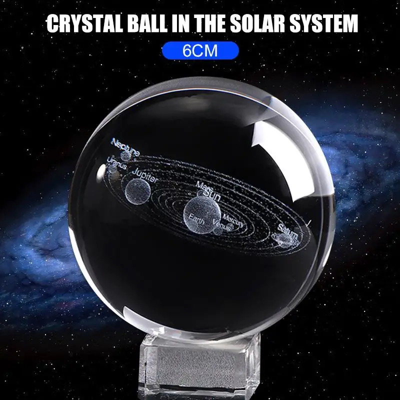 Галактическая система шар ремесло кварцевый хрустальный креативный модный