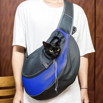 

Portable Pet Dog Cat Puppy Carrier Comfort Travel Tote Shoulder Bag Sling Backpack Outdgoing Breathable Pets Handbag