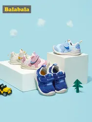Balabala/детская обувь для детей 0-1 лет; обувь с мягкой подошвой для малышей; детская обувь; Новинка 2019 года; весенне-Осенняя обувь