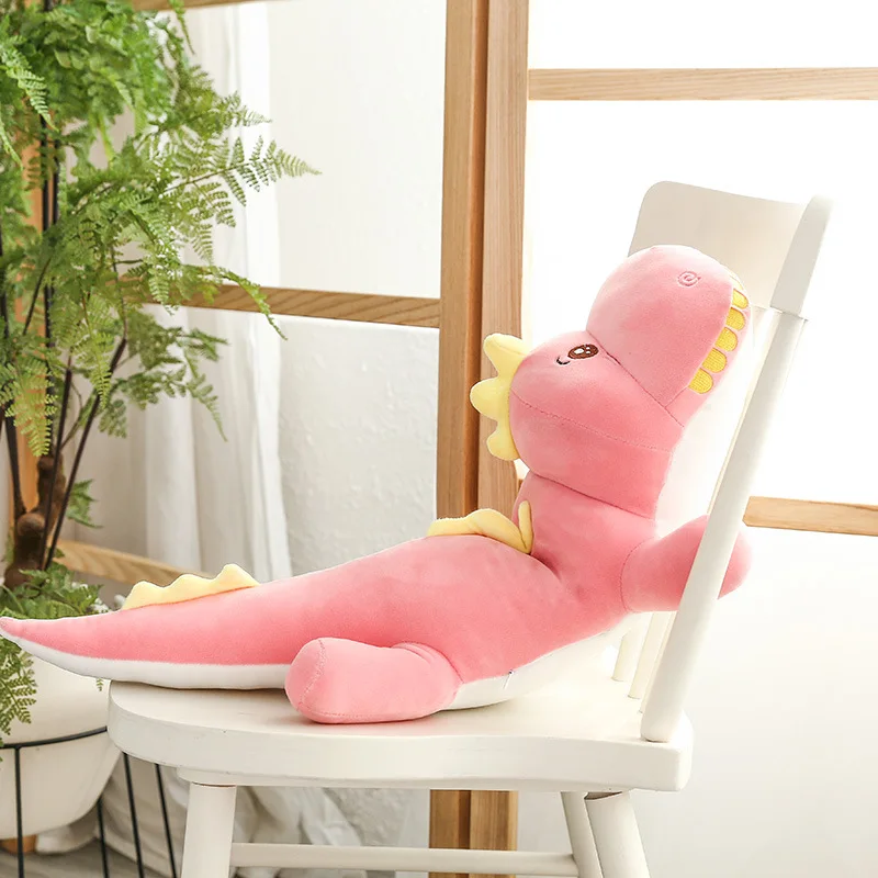 

Large Size Funny Doll Software Dinosaur Pillow Pink Dinosaur Plush Toys Holiday Gift Doll