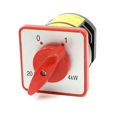 

Self Locking 4KW 2 Positions Cam Combination Changeover Switch AC 380V 20A
