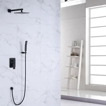 Buy 1 Set Bathroom Rainfall Shower Faucet Set Mixer Tap With Hand Sprayer