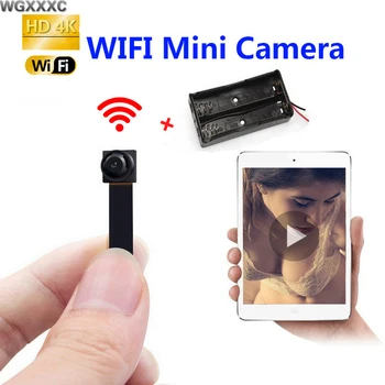 

HD 4K DIY Portable WiFi IP Mini Camera P2P Wireless Micro webcam Camcorder Video Recorder Night vision Remote View support 128g
