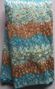 

High Quality African tulle French Lace Embroidered African Wedding Lace Fabric With stone 2020 Latest Tulle Laces Party HLL2831