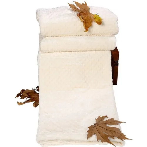 

Özdilek Bud Single Sofa Blanket Cream Champagne