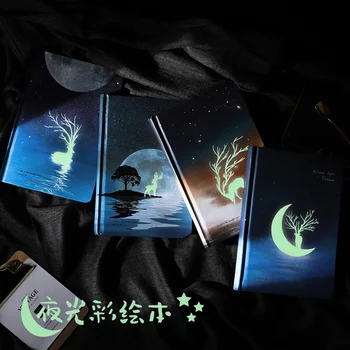 

Creative trend A5 Notebook Diary Book Hardcover diary Korea Stationery School Supplies