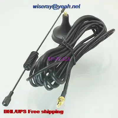 

DHL/EMS 100 pcs 3G Antenna 3G 3dBi date card GPRS GSM SMB male plug antenna for USB Modem antenna aerial antennae-A1