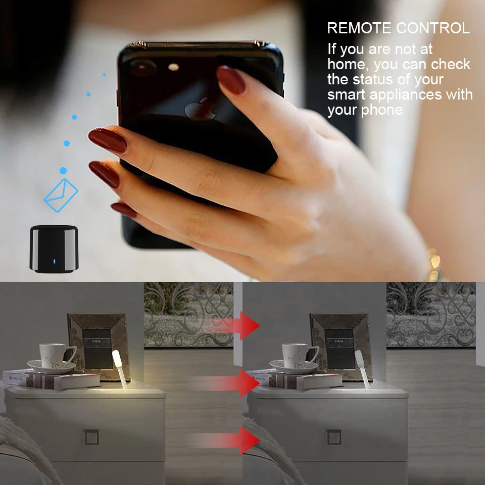 Broadlink Bestcon RM4C Mini Universele 4G Wifi IR Afstandsbediening Compatibel Alexa Google Assistent Voor Ac wireless remote controller smart universal remote control smart ir remote control bluetooth voice remote control