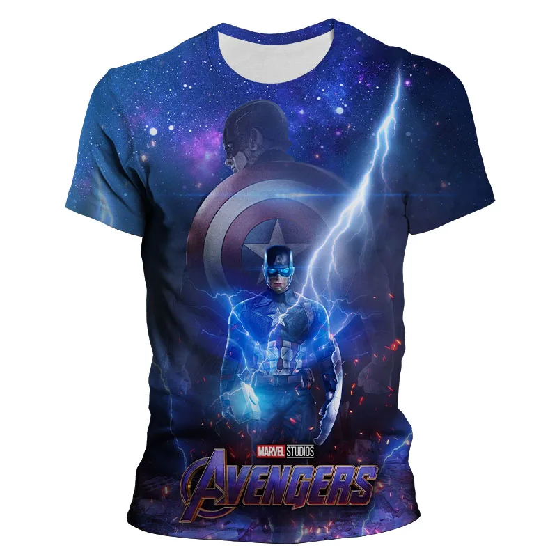 Disney Marvel Movie Avenger 3D Print T 