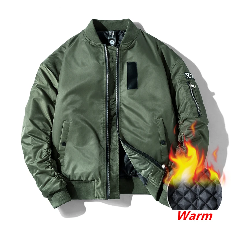 2020 Classic Ma1 Bomber jacket Men Plus size Flight Pilot Baseball jackets Male Military Coat Couple Streetwear veste homme 2020 Classic Ma1 Bomber jacket Men Plus size Flight Pilot Baseball jackets Male Military Coat Couple Streetwear veste homme