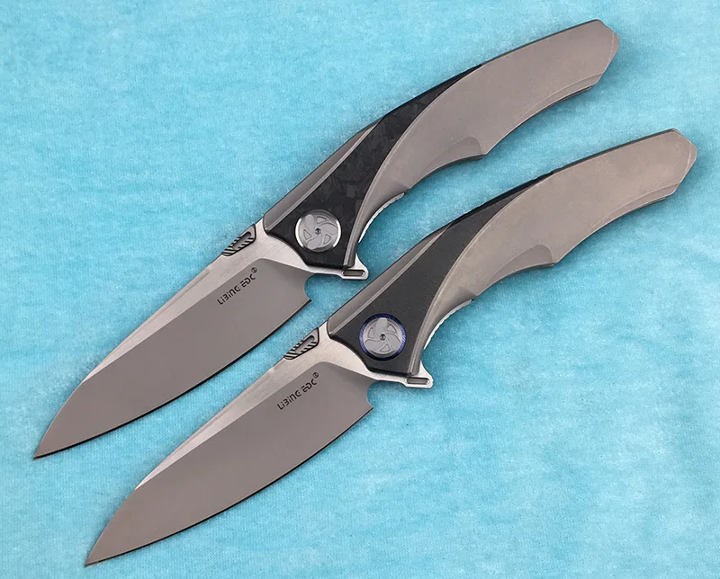 LiBing оригина Raptor Флиппер складной нож для ежедневного использования, S90V лезвие titanium Ручка Открытый Отдых Фруктовый нож, инструмент для повседневного использования