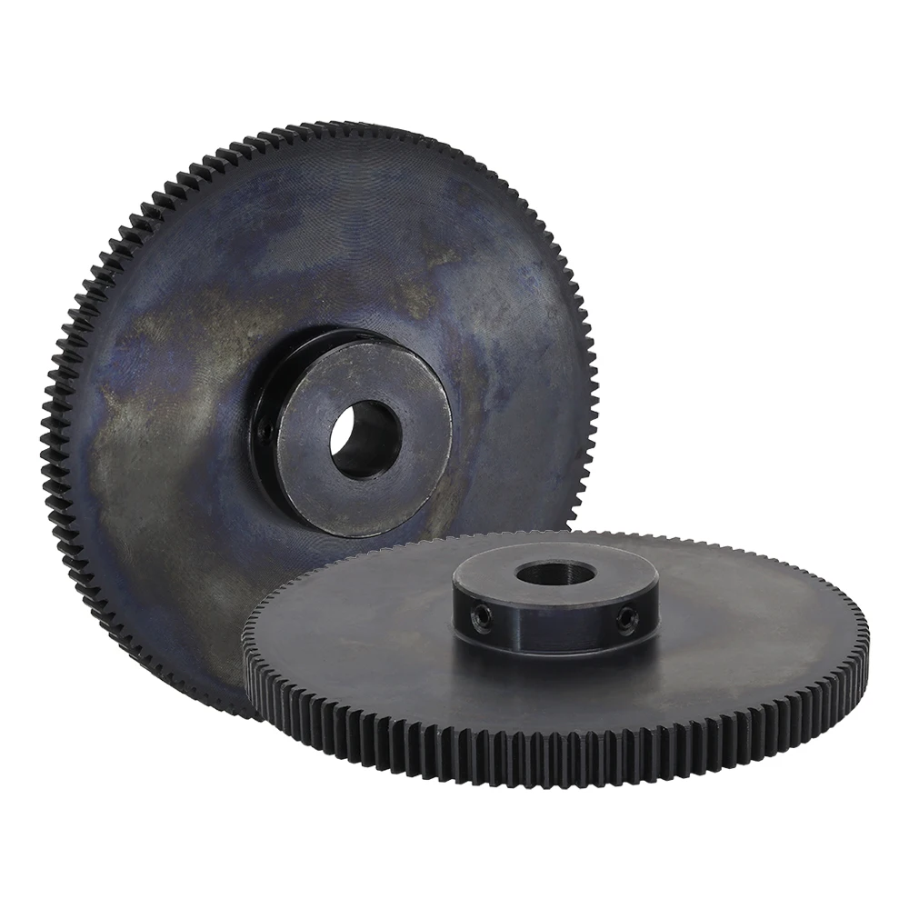 1 Piece Motor Gear 1M-130T/140T/150T/110Teeth SC45#Carbon Steel High Frequency Quenching Teeth Gear Wheel Bore Size 8/10/12 mm