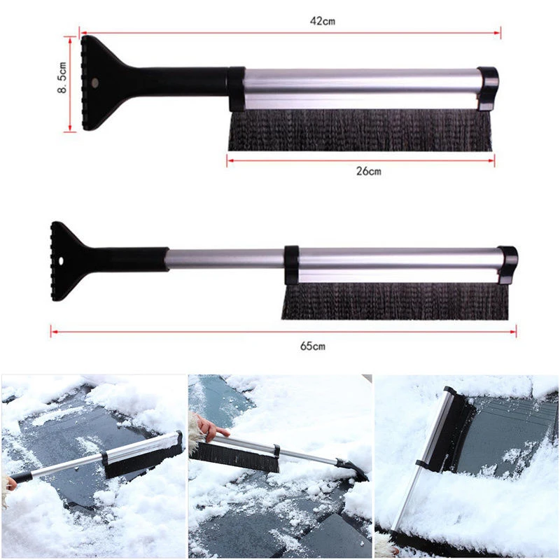 Скребок для снега льда Авто Игрушечный Грузовик для чистки окон Выдвижная телескопическая лопата многофункциональная зимняя щетка для удаления снега