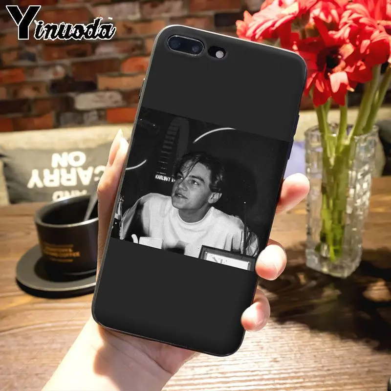 Yinuoda Leonardo DiCaprio young Super Star Топ детальный чехол для телефона для iPhone 7plus 6S 7 8 8Plus X xs max xr 5S 11pro чехол