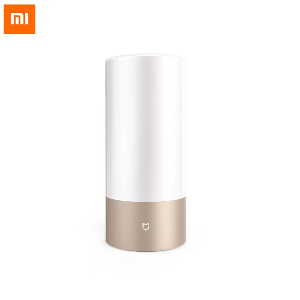 

Original Xiaomi Mijia Bedside Lamp Smart Wireless Remote Control By Wifi Bluetooth Dual Mode RGB Colorful Lamp For Phones