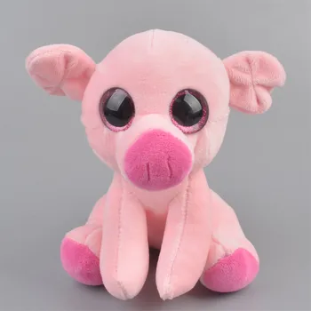 

17cm Cute Cartoon Pig Plush Toy Stuffed Soft Animal Pig Doll for Children's Gift Kids Toy Kawaii Gift for Girls