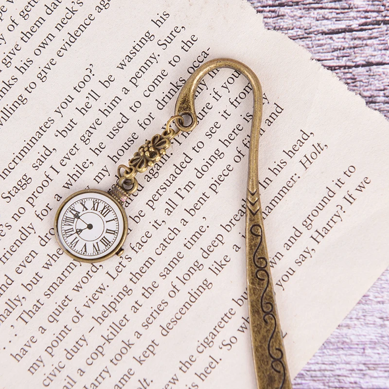 1pc Multi Style Creative Metal Bookmark Tower Book Mark Paper Clip Children's Gift Stationery Student |