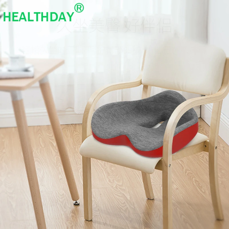 

Orthopedics Coccyx Pillow Christmas Present Memory Foam Ergonomic Design Protect Caudal Vertebrae Relax Thigh Muscles Cushion