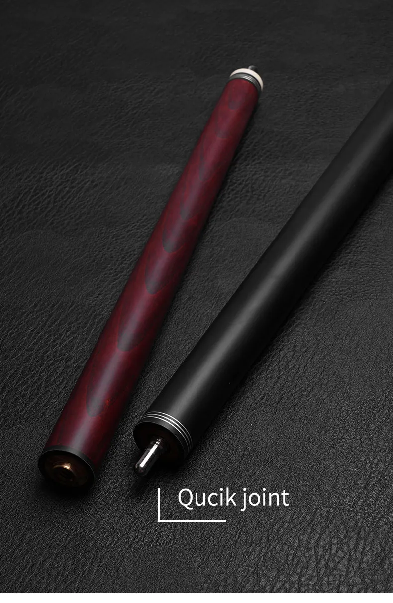 Fury Wizard Punch Pool Cue Break Jump Cue Billiard Stick Maple Shaft Professional Taco De Billar Uni-Lock Joint 4 Colour Butt