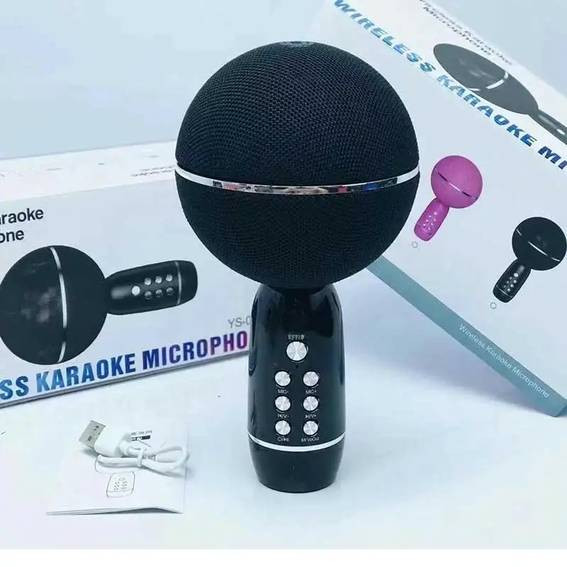 EONKO YS-08 Bluetooth Microphone Speaker Home TV Player Karaoka for Kids with TF USB FM Changing Voice | Электроника