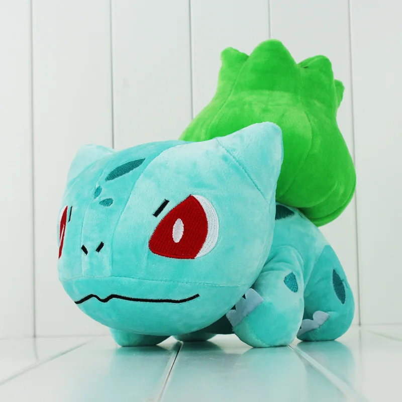 5,5 ''Jigglypuff Charmander Gengar Bulbasaur Dragonite Snorlax Mewtwo Psyduck Lapras Charizard Torchic Groudon плюшевые игрушки куклы - Цвет: Bulbasaur  14cm
