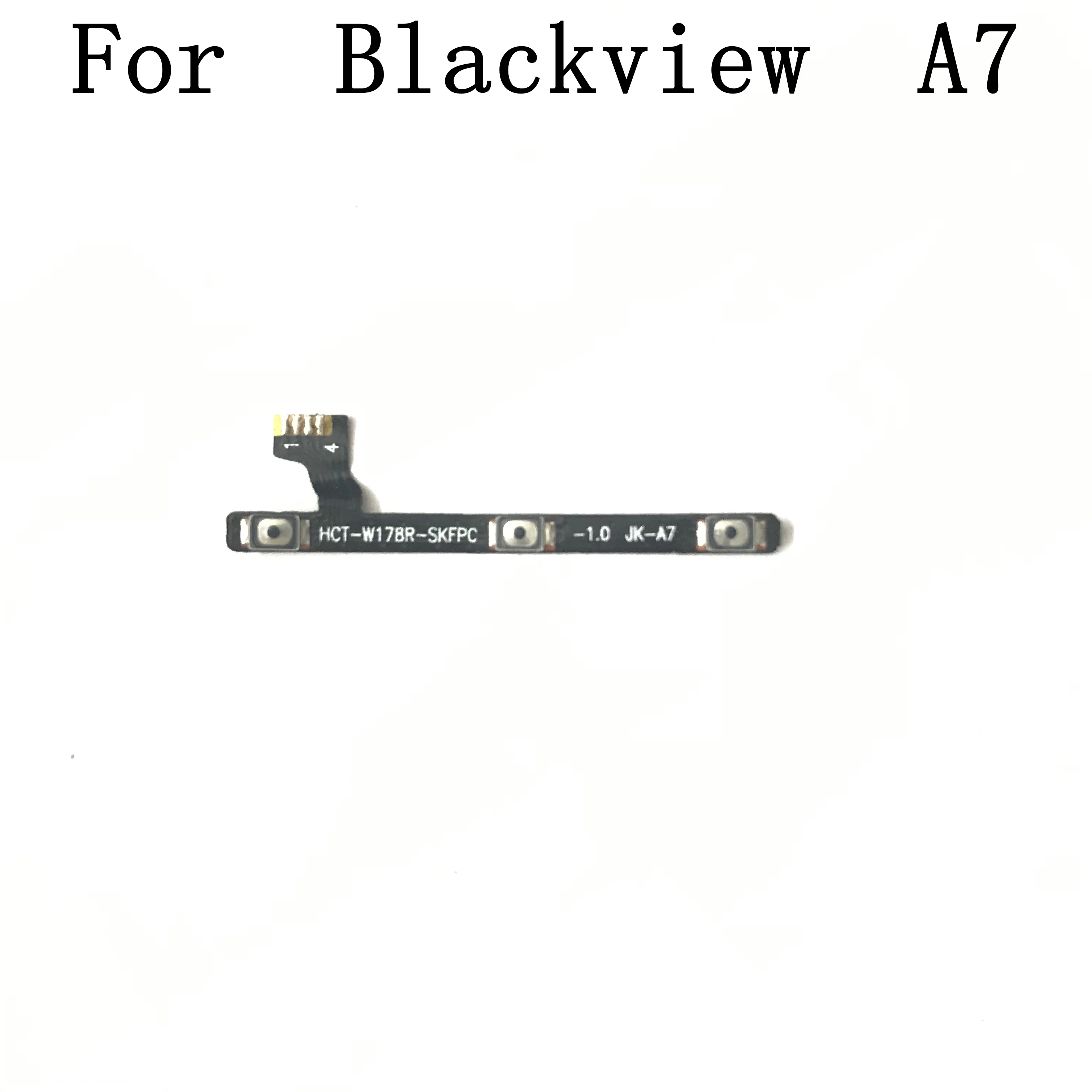 Blackview A7 используется кнопка включения и выключения питания+ ключ громкости гибкий кабель FPC для Blackview A7 ремонт починка Замена части