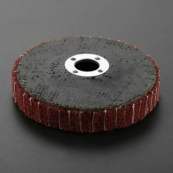 

320 Grit 100mm Round Flap Polishing Wheels Disc Buffing Abrasive Rotary Tools