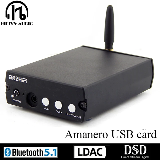 Brzhifi Bt-30 Usb C Dac Bluetooth Receiver Es9038q2m Hifi Audio