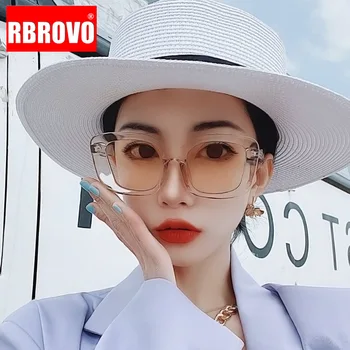 

RBROVO 2020 Square Retro Sunglasses Women Vintage Eyewear Women Luxury Eyeglasses For Women/Men Mirror Oculos De Sol Feminino
