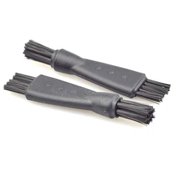 10pcs Double Heads Razor Cleaning Brush Nylon Beard Clipper Cleaner Men's Shaver Hair Remover Cleaning Tools Shaving Accessories