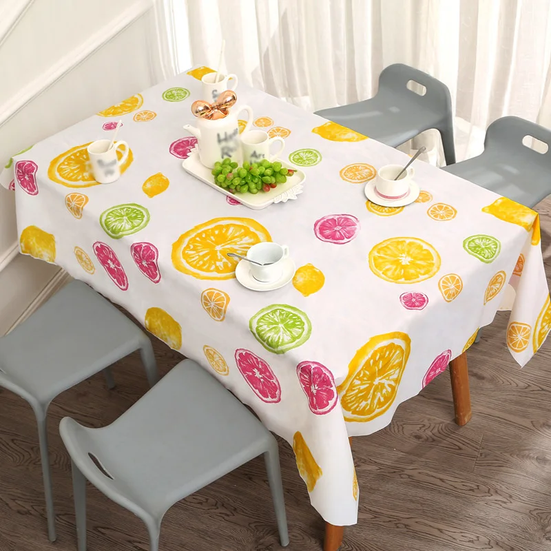 Durable Tablecloth Waterproof Oilproof New Anti scalding Table Home