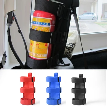 

Oxford Car Roll Bar Fire Extinguisher Holder Large & Small Size for Jeep Wrangler TJ JK JL 1997-2018 Car Accessories