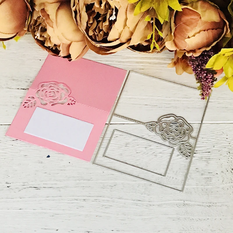  flowe Wedding Invitation Dies Metal Cutting Dies New 2019 Scrapbooking Valentine's Day Decoration C - 4.00006E+12