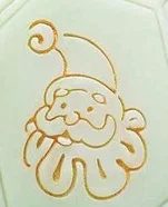 natural handmade soap standard Mini soap diy stamp seal chapter - Color: size4CM