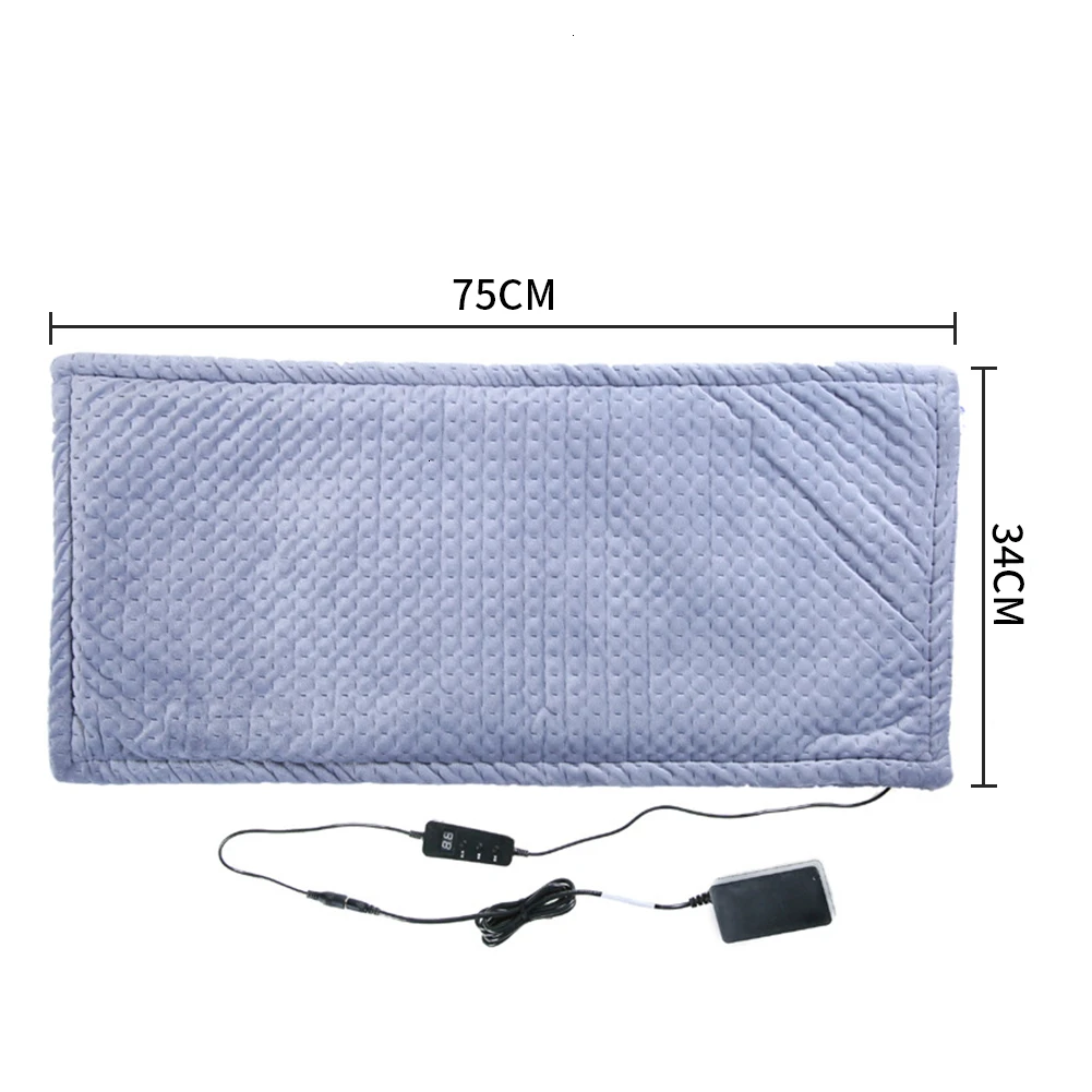 

34cm*75cm Winter Electric Blanket Intelligent Temperature Control Warm Blanket With LED Indicator For Neck Shoulder Abdomen Care