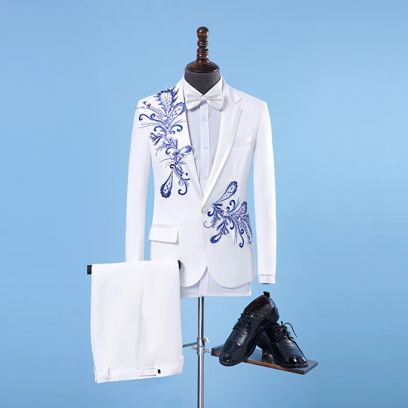 

men's cultivate one's morality show singer host country spend a suit Two things wedding dresses studio photograph suits