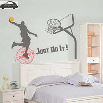 

Basketball Player Sticker Decal Sports Posters Home Decoration Vinyl Wall Decals Decor Mural Dunk Wall Car Decal