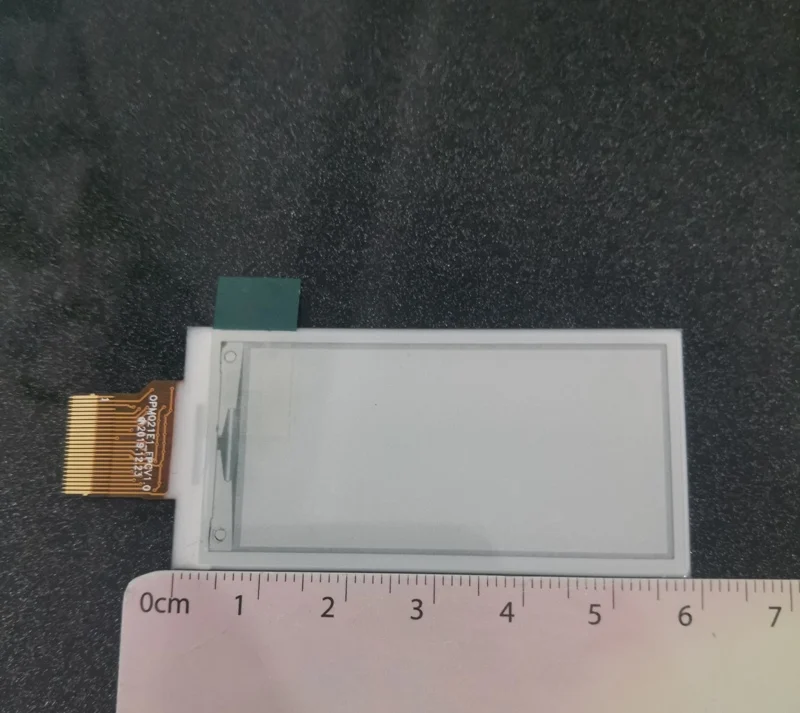 Polegada 122x250 Tela de Exibição Lcd para Etiquetas Eletrônicas da Tela de Papel da Etiqueta Eletrônica Opm021e1 Opm021eg 2.13 - Imagem 3