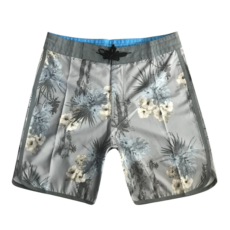

ASFTWO Logo Printed Elastic Mens Quick Dry Board Shorts Trunks Male Swiming Shorts Wholesale Surfing Shorts Gyming