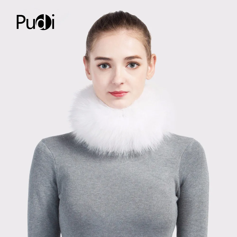 Aorice SF715 Real Fox Fur Scarf Women's New 2017 Genuine Scarves Rings Muffler Shawl Neckerchief Muff Wrap Hair Head Band |