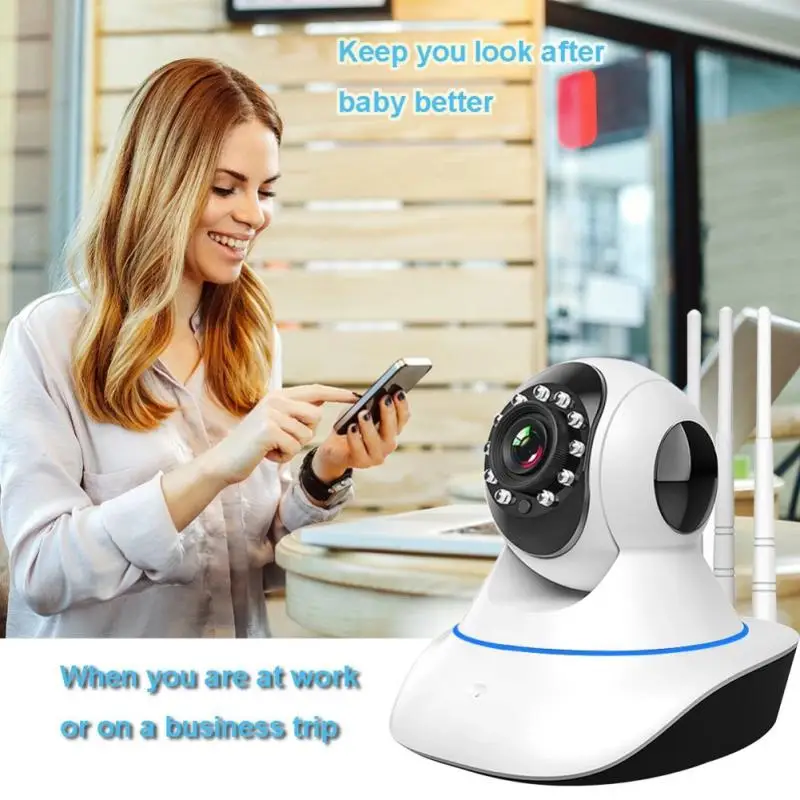 Full HD WiFi IP Camera Baby Monitor Auto Tracking Home Security  Surveillance CCTV at Rs 1750, HD IP Camera in Gurgaon