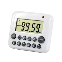 Digitale Electrical Time Timer LCD School Sports Kitchen Cooking 12 Key Count Down Up Stopcontact Magnetic Coffee Alarm Clock 2