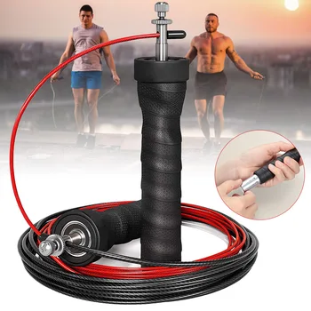 

Speeds Jump Rope Adjustable Training Non-slip Sweat-absorbent Racing Bearing Jump Rope ALS88