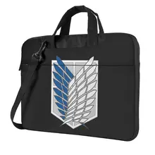 

Attack On Titan Wings Laptop Bag Case Freedom Business Messenger Computer Bag Waterproof Fashion Laptop Pouch